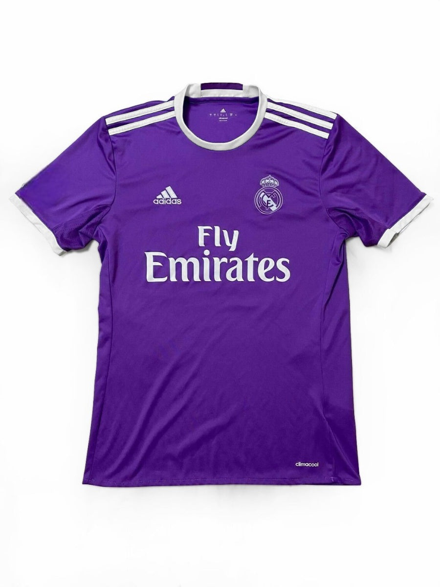 Real Madrid 16/17 UCL Retro Shirt Jersey Purple- Ronaldo 7 Printing Av –  TheKitCouture