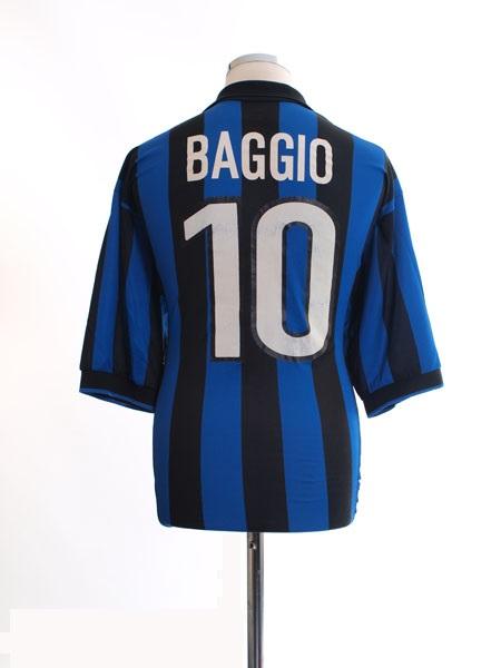 Inter Milan 1998-1999 Away Shirt #10 Baggio - Online Store From Footuni  Japan
